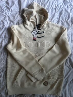 GTL4 MENS CREAM HOODIE